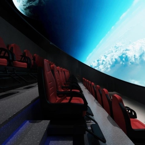 现代穹顶电影院3D模型下载